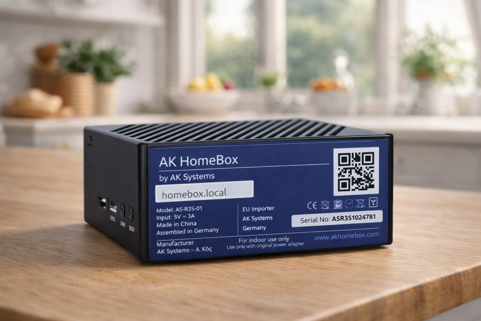 HomeBox (hardware) — prototype